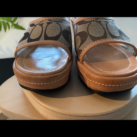 Coach Charma Vaccheta C Logo Mules - Picture 4 of 7